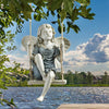 "Enchanting Summertime Fairy Swing Statue"
