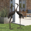 "Birkenhead Bird Metal Garden Statue - Charming Animal Sculpture"