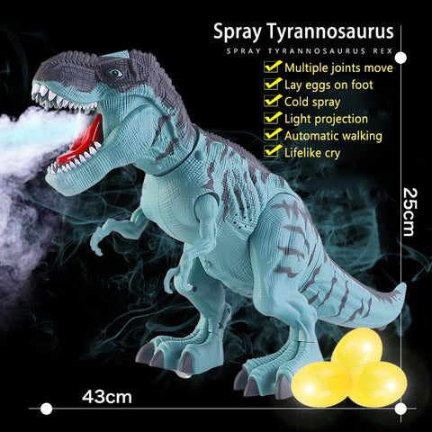 Image of Tyrannosaurus Rex Electric Walking Dinosaur Animal Toy For Kids
