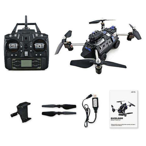 Image of RC Tank &  Quadcopter Drone H40WH