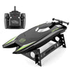 25KM/H Silver Black Speed Racing RC Boat