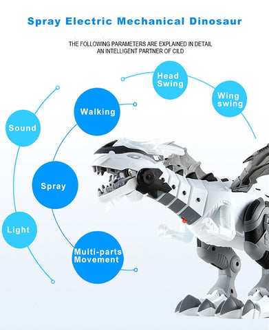 Image of Intelligent Dinosaur Model Electric Dinosaur-Shaped RC