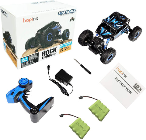 Image of 2.4GHz Rock Crawler Rally Monster RC