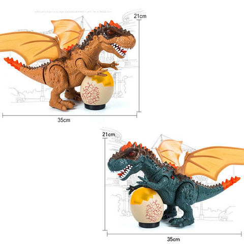 Image of Electric Walking Tyrannosaurus Rex Dinosaur With Light And Sound Toys For Kids