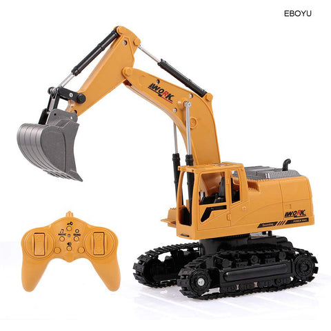 Image of 1/24 8CH Diecast Remote Excavator for Kids