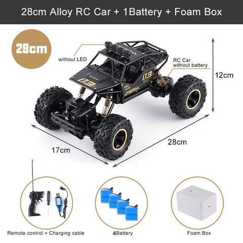 Image of 4WD TGKIN RC Jeep Updated Version