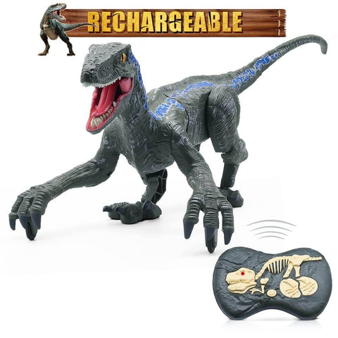 Image of Remote Control Electric Walking Velociraptor Toy