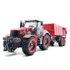 RC Truck Farm Truck Remote Control Simulation 6 Ch 4 Wheel Tractor Auto Dumper