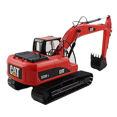 Image of CAT320D Realistic Excavator Diecast