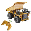 RC Truck Alloy Dumper Tilting Cart 2.4G 4WD Tip Lorry Remote Control Mine Machine Electronic Vehicle Model 2020 New Hobby Toys