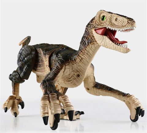 Image of Velociraptor RC Dinosaur Raptor Walking Electric Remote Control Animal Kids Toy