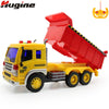 Dump Truck Tipper Transport Fighting Engineering Vehicle Remote Control Multi-Functional Toy With Story Music Toys Model & Gifts