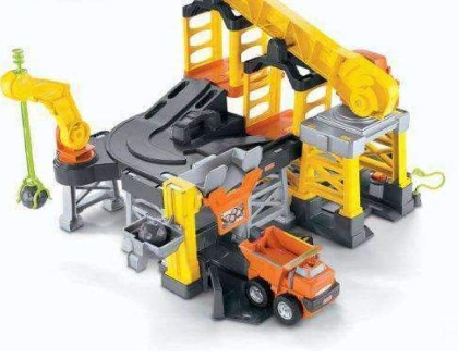 Image of Big RC Action Construction Site with Remote Control